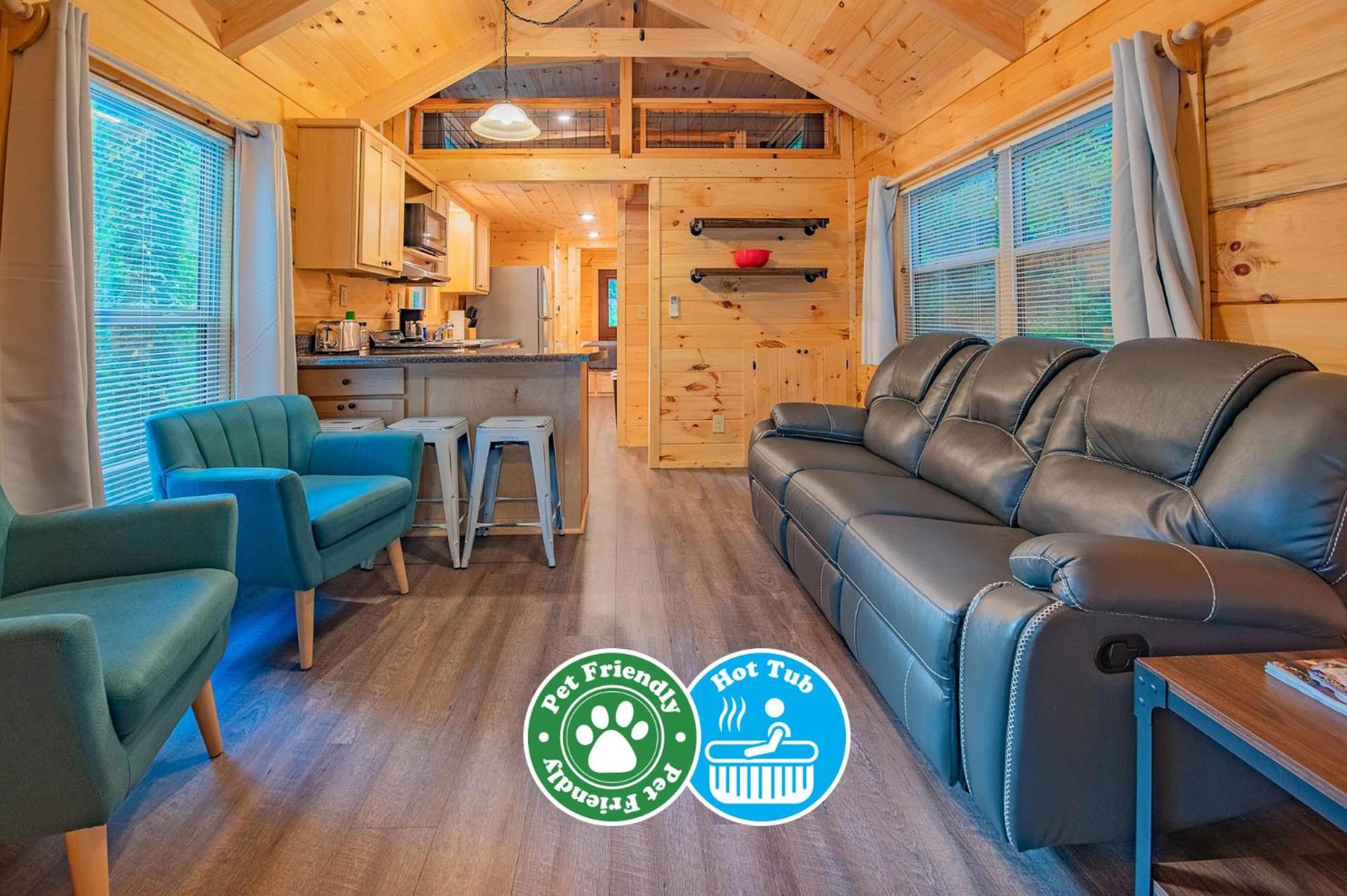 Ernie Cabin Wauhatchie Woodlands Tiny Cabin Chattanooga Eksteriør billede